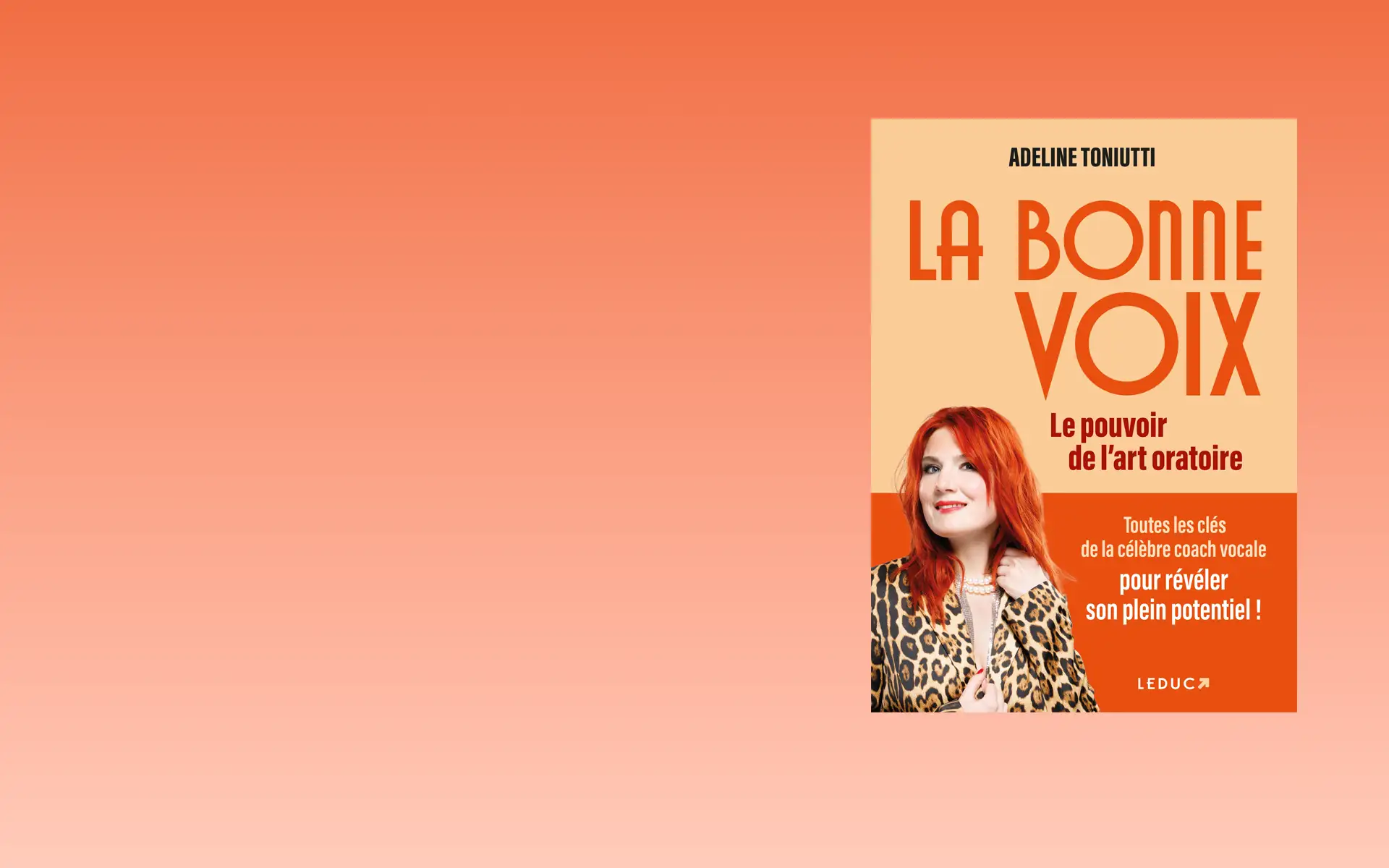 Аделин Тониутти — автор La Bonne Voix